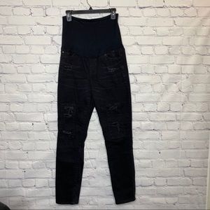 Gap 1969 Always Skinny Destroyed Maternity Jeans